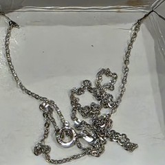 Vintage HAN Sterling Silver Marcasite Blue Mother of Pearl Cameo Necklace