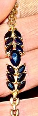 3.67C Sapphire Bracelet 7.5 Inches Long