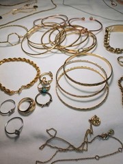 Gold Estate Jewelry 999 Large Lot Valuable Rare As Is 50 Plus Guarenteed READ