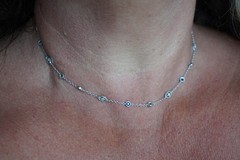 Gabriel & Co. 14K Sapphire & Diamond Chain Necklace