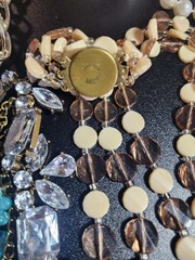 Vintage jewelry set of 26 in vintage purse