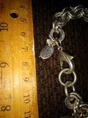John Wind Maximal Art Sorority Gal Initial Letter “B” Bracelet 8 inches