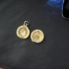 1870-80 Victorian watch fob/pendant, 1900-30 Victorian pendant