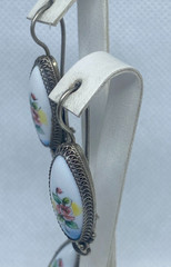 Antique porcelain service. USSR . Hand painted. Enamel. Russian. Finift.10.20 g.
