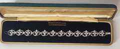 Krementz 14K Rolled Gold Overlay Bracelet, In Original Box, Size 7 1/4″