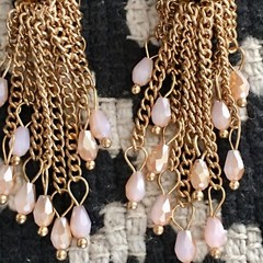 Vintage Dangle Clip-On Earrings