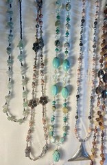 Vintage/Estate/Modern Jewelry Lot 40+piece, Natural Stone/MOP/Abalone