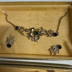 Mixed Lot 3 Sets Of Vintage Costume Jewelry