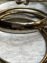 VTG 1950S TO 1970S BRACELET Bangle LOT 12 TOTAL Enamel Hammered Brass Fair Wrap￼