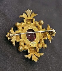 As Is As pictured Mid-century Cadoro iconic brooch free shipping