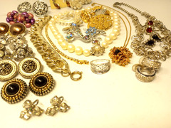 Vtg 26 Pc Assorted Estate Jewelry Lot 925 Paastelli SC 1928 Germany Avon Japan