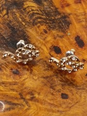BABY PHAT Post EARRINGS W/Rhinestones 1990’s