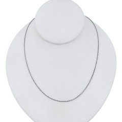 Vintage Sterling Silver 925 Rolo Link Chain Necklace 16″-18″