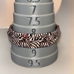 Vintage 80s Chunky Lucite Bangle Bracelet Glitter Asymmetrical Animal Print 8.5
