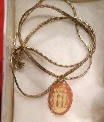 Vintage Mini Cameo Necklace