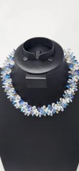 Vintage Vendome Austrian Aurora Borealis Crystal Rhinestone Cluster