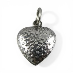 Sterling Silver CONSTELLATION Charm for Bracelet STARS HEART Necklace Pendant