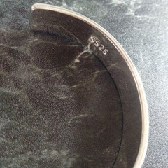 Extremely Popular, Best-Selling Silver 925 Gold Plated Eagle Sunburst Bangle