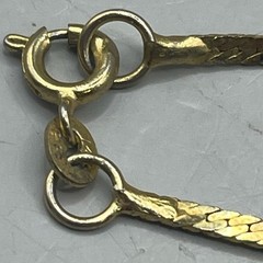 1/20 14K GF Gold Filled 20” Serpentine Necklace Spring Clasp 5g