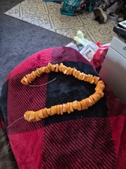 Vintage Butterscotch Baltic Amber Beads 17″ Long for jewelry making