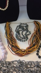 14 Vintage Retro MCM Beaded Necklace Various Colors
