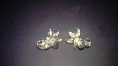 Vintage Signed Coro Costume Jewelry Adolf Katz Necklace and Earrings