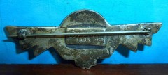 David Dear 1983 Thunderbird 925 Sterling Silver Brooch Pin