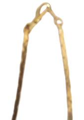 Gold Tone Snake Chain Necklace Womens 18″ Vintage 1990s Jewelry Classic Retro