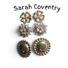 Vintage Napier Monet Avon Sarah Coventry Coro Clip Screwback Earring Lot