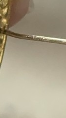 Vintage 1993 MMA Sterling Silver Celestial Sun Moon Earrings 14K STER Posts Rare