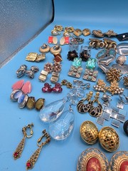 Vintage Clip-on And Screw Back Earrings **READ DESCRIPTION**