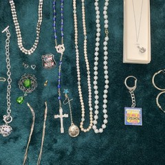 Vintage Fashion Jewelry Rings, Bracelets, Necklaces, Pins, Earrings, Rosaries