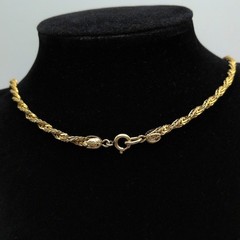 Napier Signed 1/20 12k GF Gold Filled Extra Long Twist Rope Chain 58.5in 42.37g