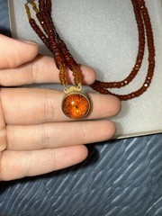 Signed Vintage Artisan Beaded Necklace – One of a Kind