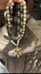 Vintage Pearls & Beads 3 Layer Necklace
