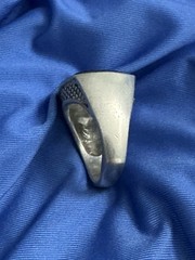 Vintage Signed Barse 925 Sterling silver Ring With Brow Stone Size 7