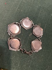 MERCURY DIME Coin Jewelry BRACELET 7.5″ 90% Silver Not Sterling Holders