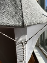 Vintage Sterling Silver & Smoky Quartz Necklace; Made in Israel; Beautiful!