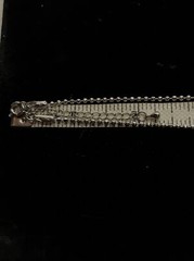 Vintage Silver tone Black Onyx Clear Cubic Zirconia Elegant Statement Necklace