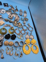Vintage Clip-on And Screw Back Earrings **READ DESCRIPTION**