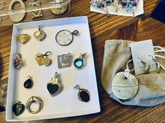 Estate Jewelry LOT 320+ QVC Designer 925 Silver RINGS Earrings Necklace Bracelet