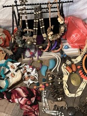 “Wordly Girlie” – Jewelry Assortment – Many Textures, Colors, & Treasures