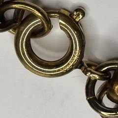 Vintage Brass Filigree Festoon Bib Necklace Victorian Revival Hollow Ball Drops