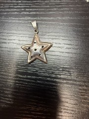 Vintage Mexican Sterling Silver Celestial Star Pendant – Taxco TC-205