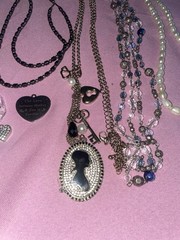 Vintage Estate Costume Jewelry Lot Rings Bracelet Necklace Earrings Pins