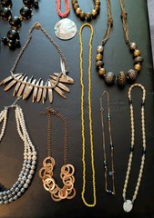 Jewelry Lot –Large mixed lot of Necklaces