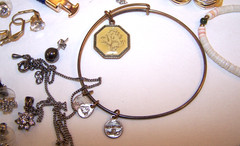 24 pc lot of Costume Jewelry, Alex Ani, Jess Morgan Earrings, Necklaces Bracelet