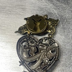 Vintage Cat Jewelry Lot 6pc Signed JJ Jonette H Adams Pewter Button Cover Pins