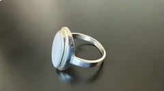 Vintage-New Sterling Silver Avon Mother of Pearl Ring Sterling Silver size 8-11