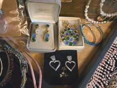 Huge Jewelry Lot Vintage to Modern All Wearable 100+ Pieces Avon, Monet, 925